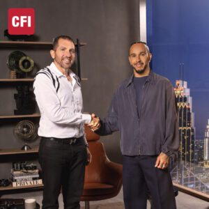 推動創新向前：CFI 歡迎七屆 Formula 1™ 世界冠軍 Lewis Hamilton 成為全球品牌大使