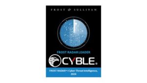 Cyble獲Frost & Sullivan嘉許為全球網絡威脅情報市場創新領導者