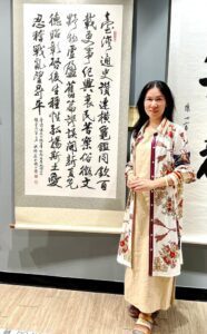 洪塔美獲選為台灣「當代女性書家」之一 推廣書藝超過40年