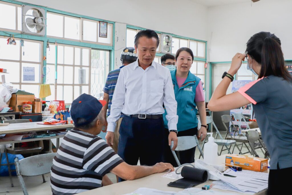 嘉義縣展開災後復原  六腳鄉舉辦義診守護健康