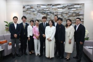 日本全國日台友好議員協議會神戶市議會議員連盟訪台　下機後直奔屏東關切災情