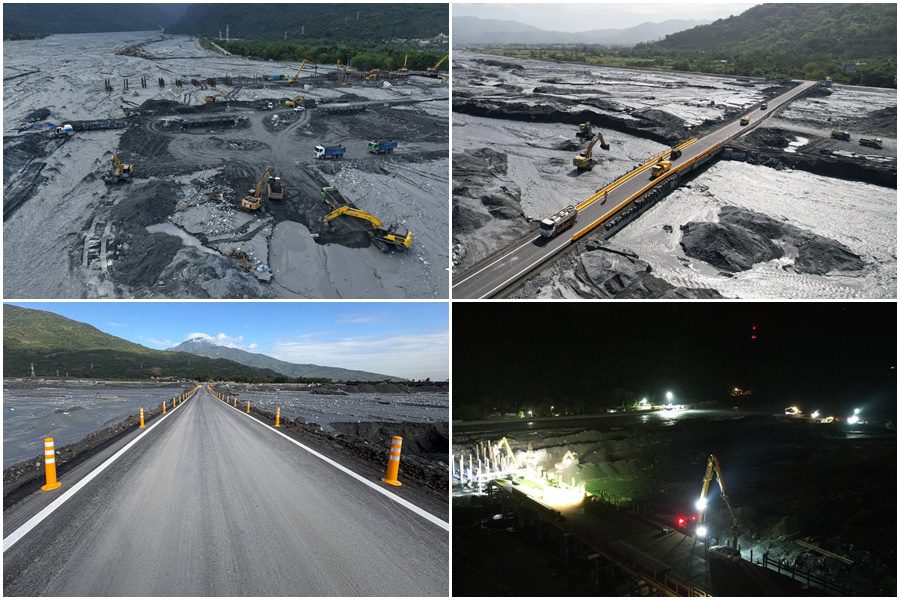 影音/馬太鞍溪便道經日夜搶修 1129中午恢復通行