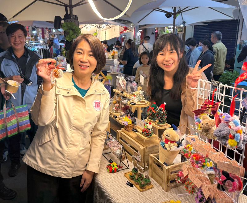 屏東聖誕節「中華一條街市集熱鬧登場　逛市集還能抽大獎