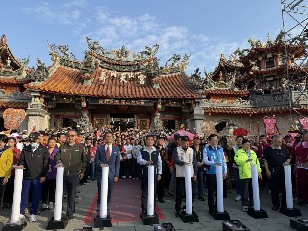 三山媽 x 白沙屯媽遶境吸引萬人 跨宗教支持成亮點