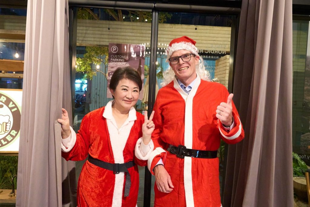 聖誕老人現身台中！ 　芬蘭代表羅瑞化身城市嚮導 台中購物節發掘隱藏版北歐風