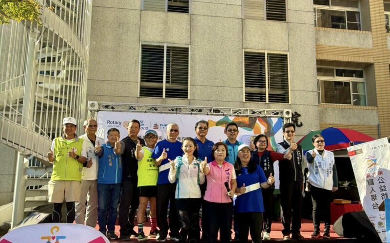 為公益而跑！　22縣市視障者接力路跑環島