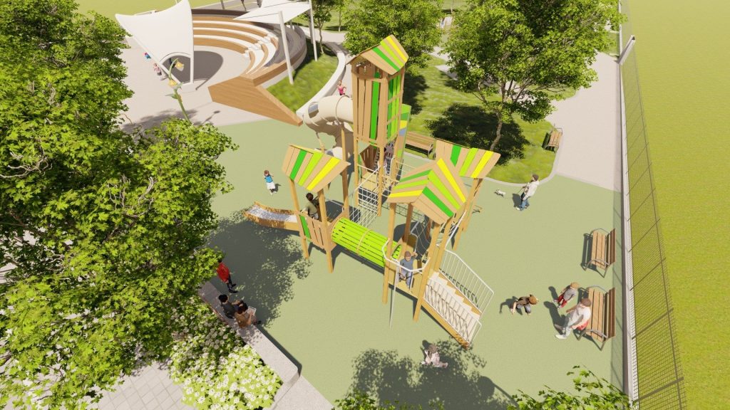 公園也會呼吸！內湖康樂綠地升級2.0　樹屋遊戲場成亮點