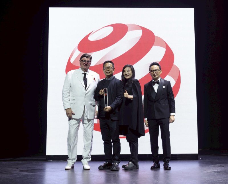 港灣新聞網 / 台灣之光！趙建銘《韻水慢漫》以3D列印建築奪下2025紅點設計首獎