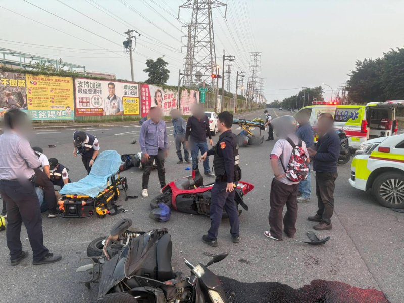 港灣新聞網／小港沿海四路連環車禍　小港警即時救援迅速排除交通障礙