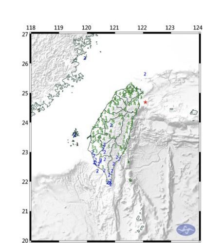 規模7.0強震襲台東部海域　全台多縣市發布災防告警