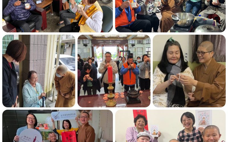 寒冬送暖！冬至吃湯圓、溫暖長者心　蘭陽仁愛之家點燈祈福　祈願佛光普照　人人歡喜自在