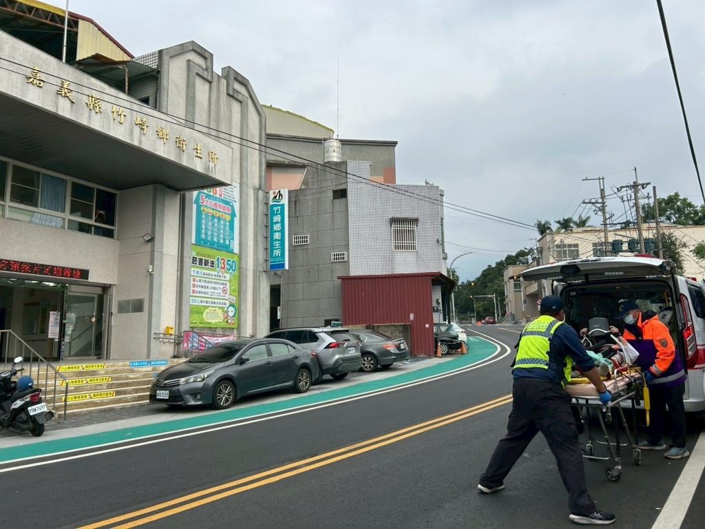 竹崎鄉衛生所即刻救援　成功搶救95歲婦人