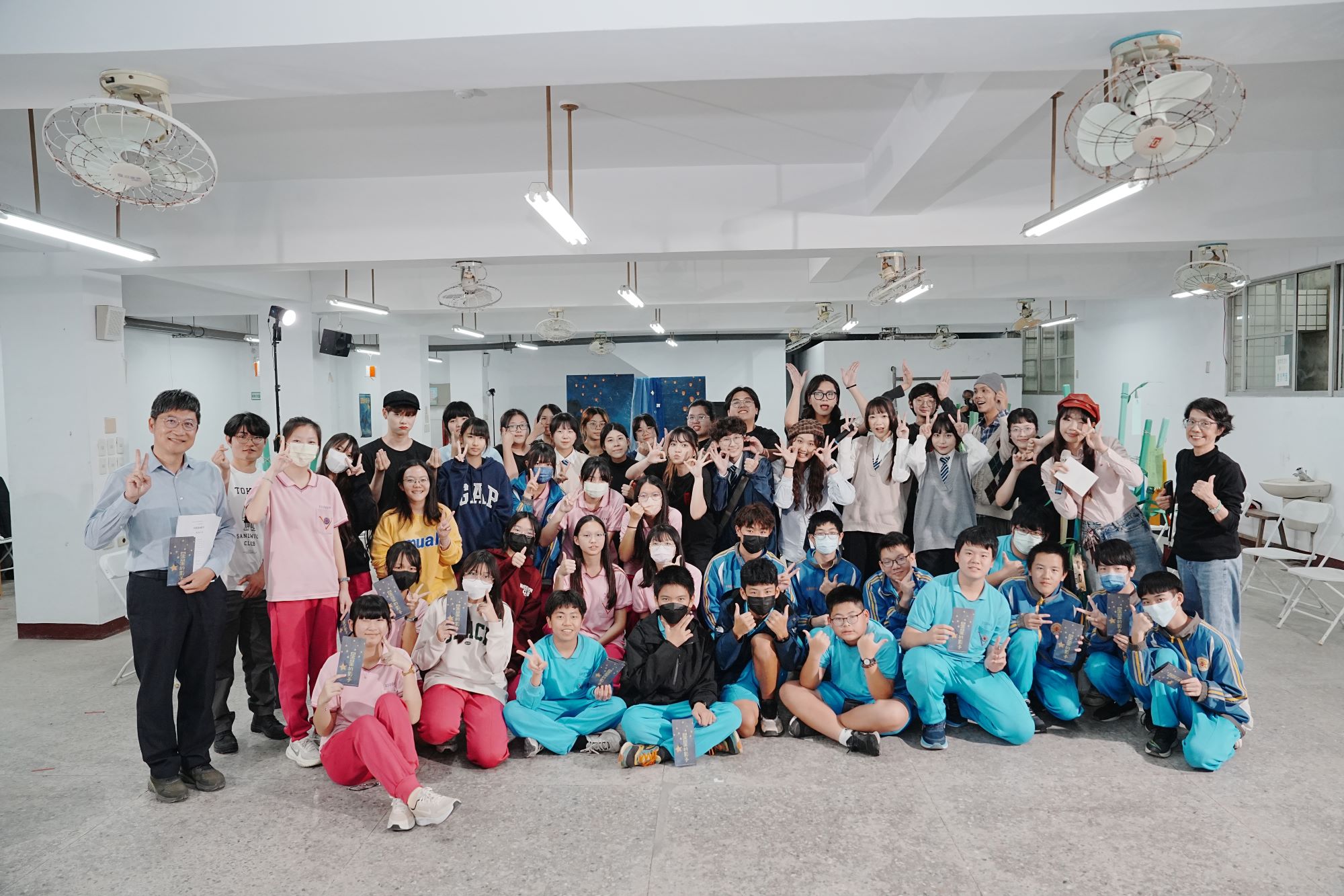 走進劇場做選擇 南大教習劇場陪國中生思考成長與責任