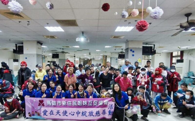 高雄市新住民姐妹互促協會走進屏東伯大尼　用陪伴點亮希望