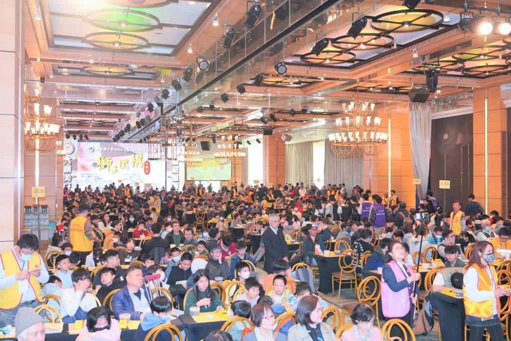 國際獅子會300A 3區舉辦大型圍棋賽事  750位選手齊聚典華推動國粹教育
