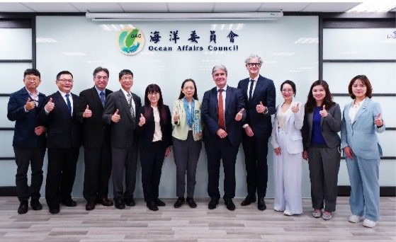 荷蘭在台辦事處拜會海委會 臺荷深化海洋治理與永續合作夥伴關係
