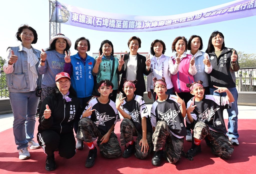 東螺溪健康齊步走  5處亮點設施帶動地方觀光休憩發展