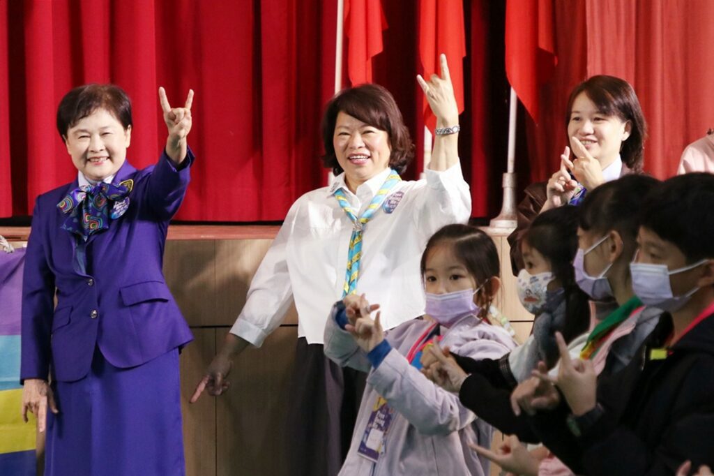 女孩自信向前行　嘉義市女童軍領袖營培養未來女性領袖