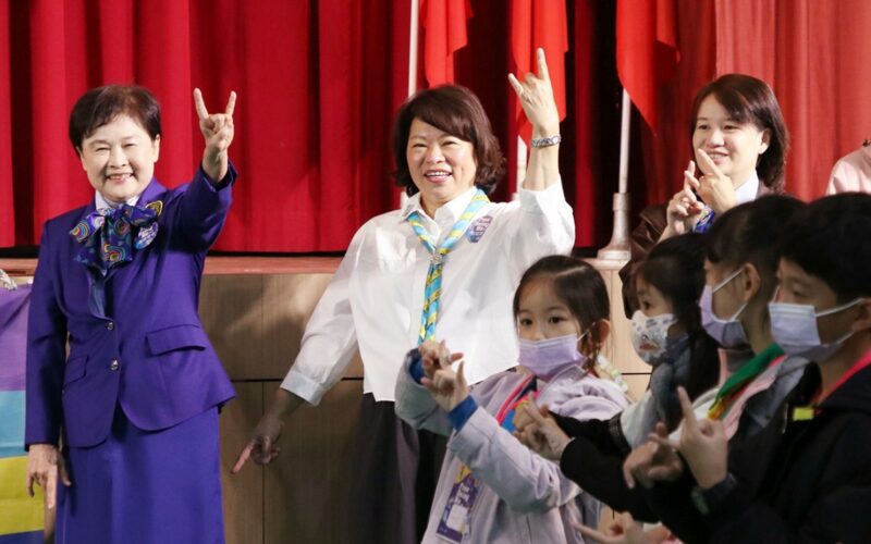 女孩自信向前行　嘉義市女童軍領袖營培養未來女性領袖