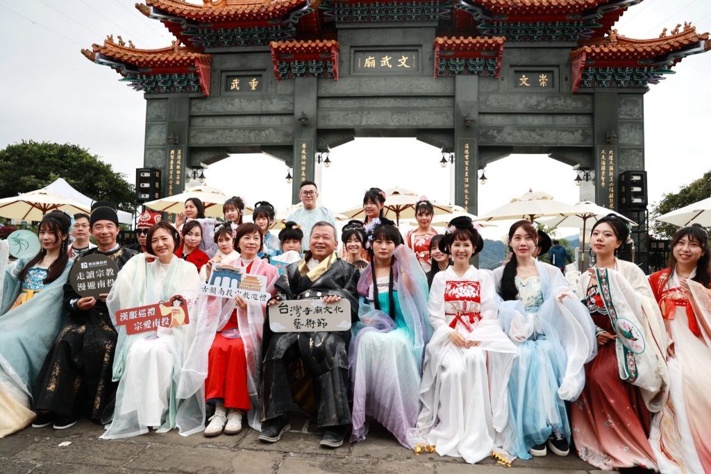 結合漢服推廣宗教文化觀光　台灣寺廟文化藝術節　文武廟熱鬧登場