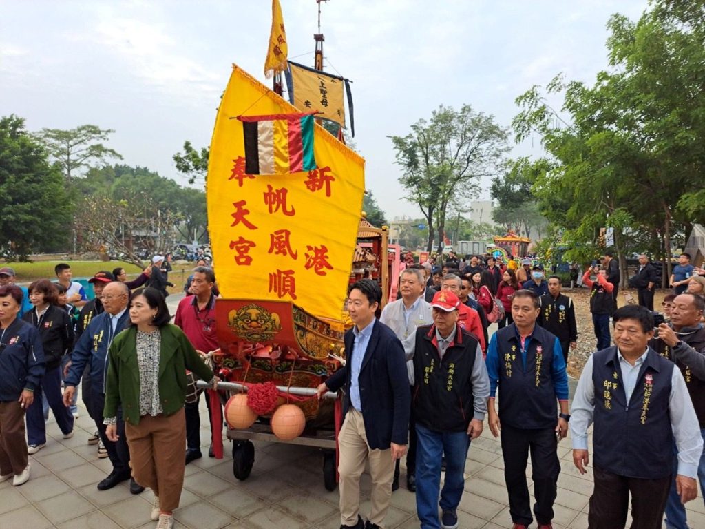 海神媽祖登上林鐵栩悅號　阿里山神旅行正式啟程