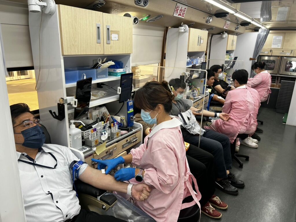 中油公司煉製事業部　「捐血有愛，熱血澎湃」　活動登場