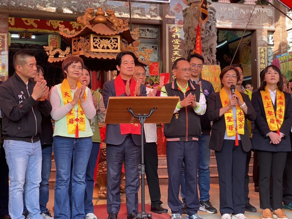 總統出席溪湖建醮發言惹議  柯呈枋：宗教不是政治舞台