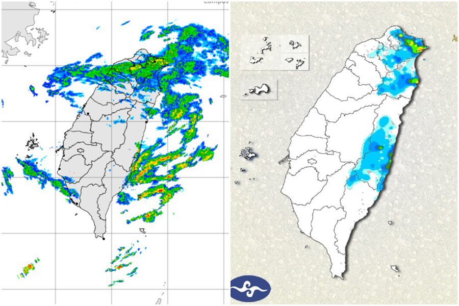 影音/1203東北季風增強 基隆北海岸大臺北及東北部有雨