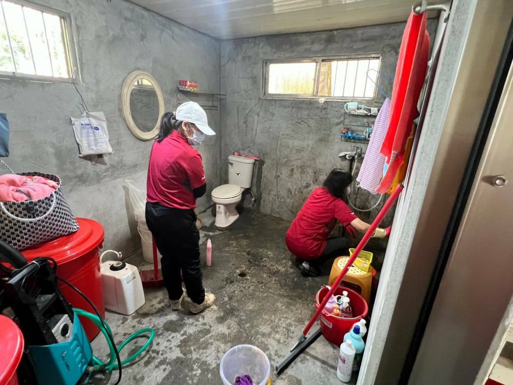 花縣府與台積電慈善基金會攜手 協助修繕完成災民回家最後一哩路