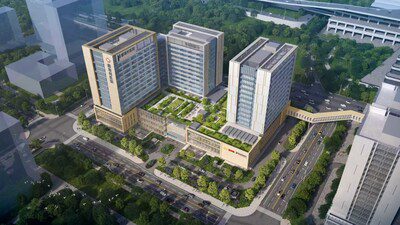 重慶鵬瑞利健康城啟幕 毗鄰西部最大高鐵樞紐重慶東站