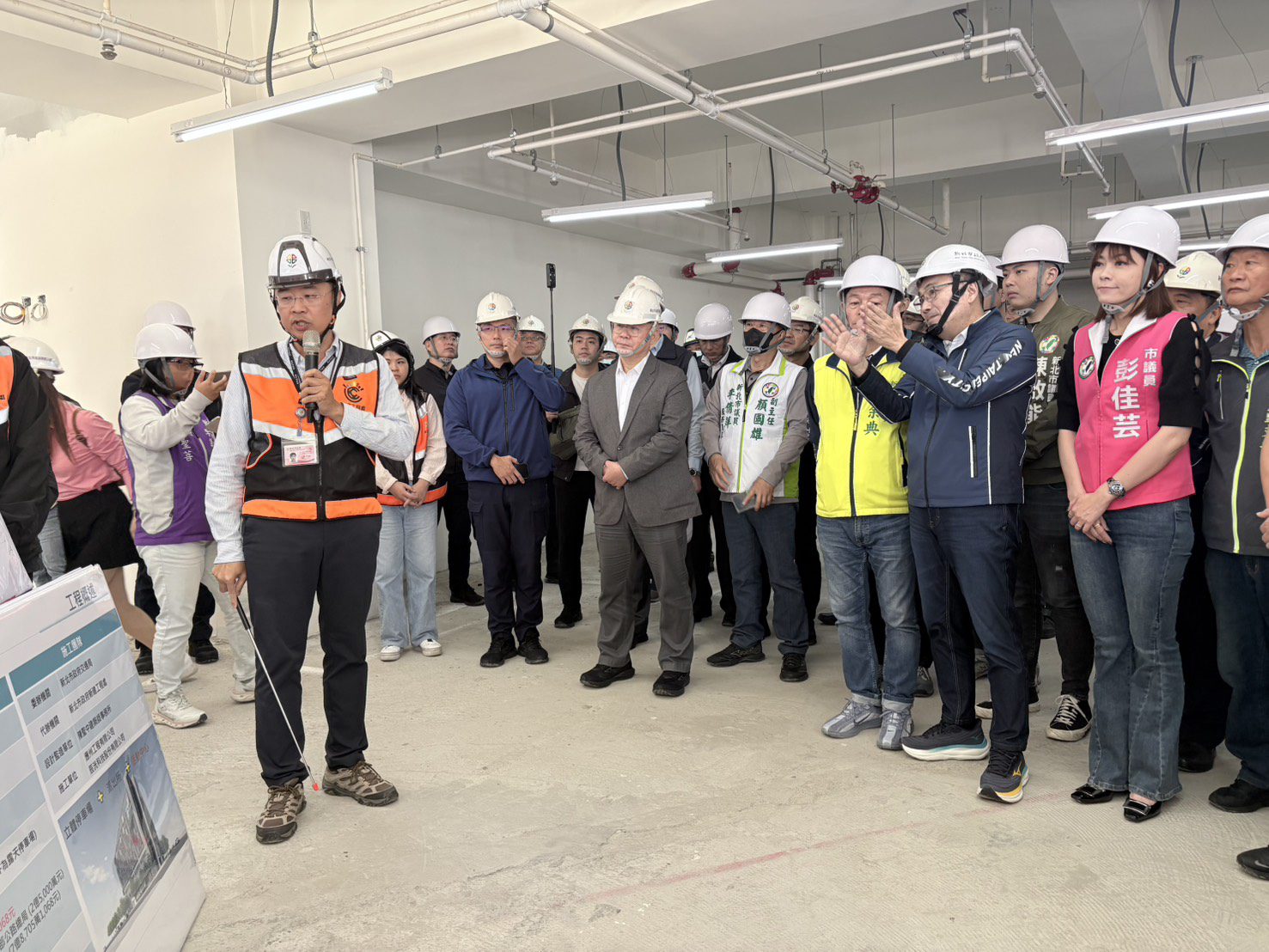 三重區玫瑰立體停車場工程進度超前　打造停車、治安、活動一站式新地標