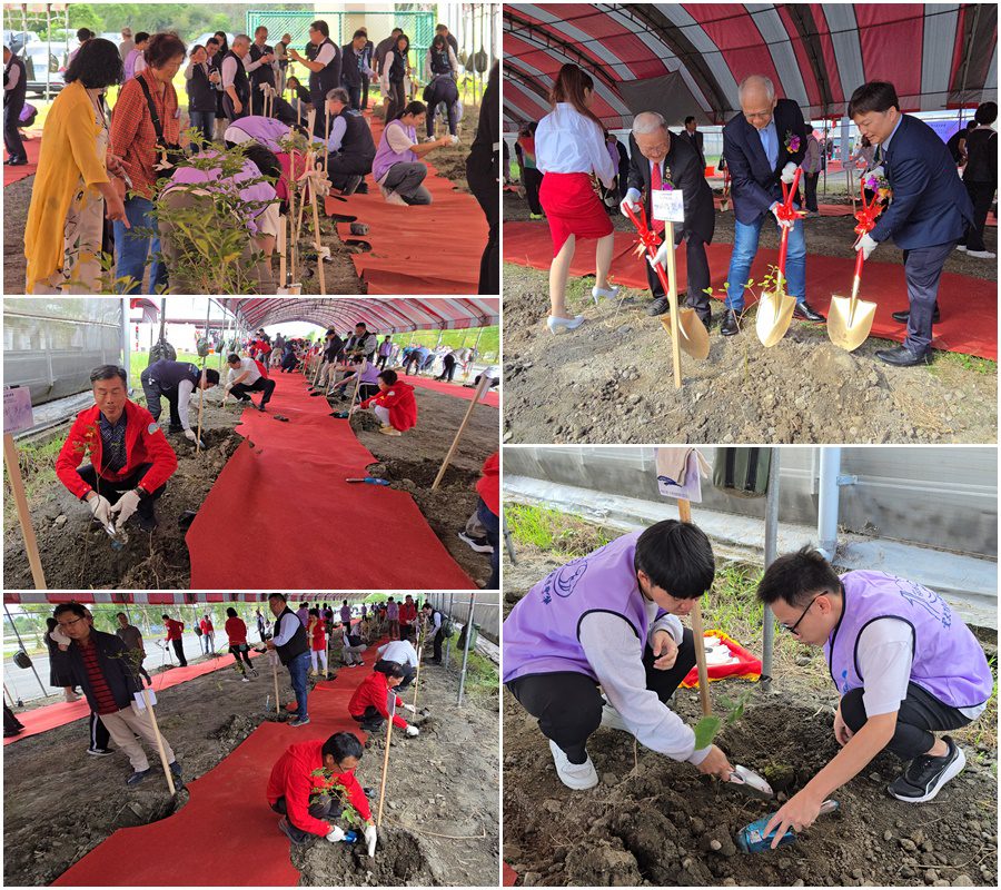 影音/宜大百年校慶啟動 嘉賓師生共植百樹 邁向另一個百年新願景