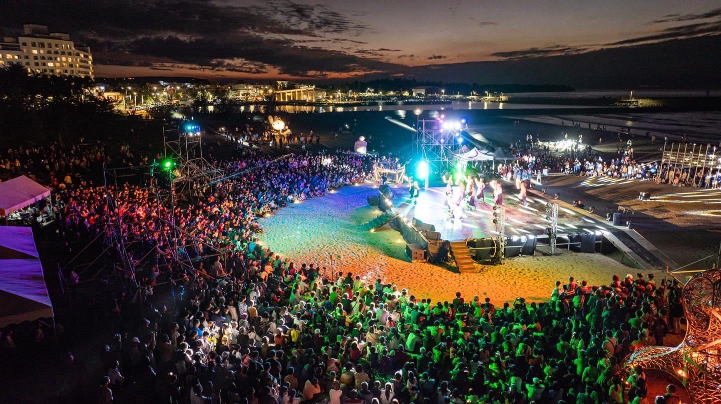 屏東落山風藝術季《海口狂想曲》    狂歡派對1/3席捲海口沙灘