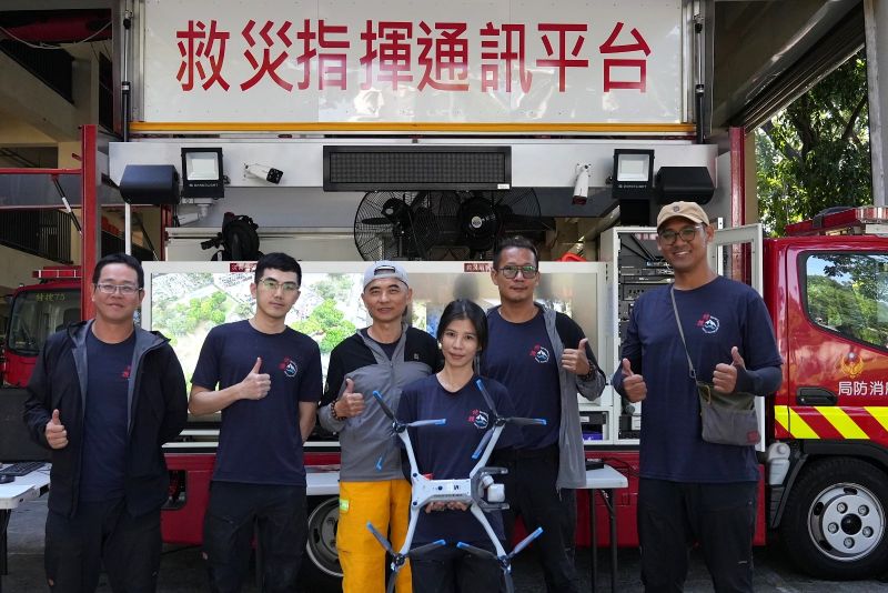 無人機3D建模助花蓮救災　屏東消防局明年增購4台