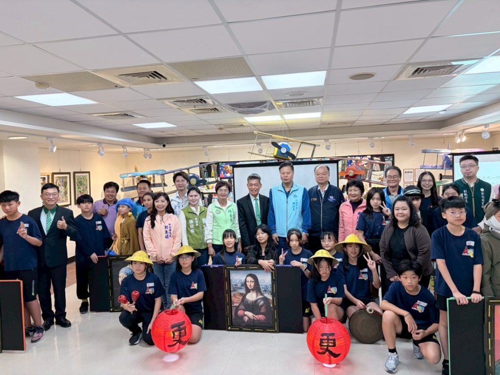 展藝高飛–僑信國小第28屆美術班畢業成果展  市立美術館隆重展開