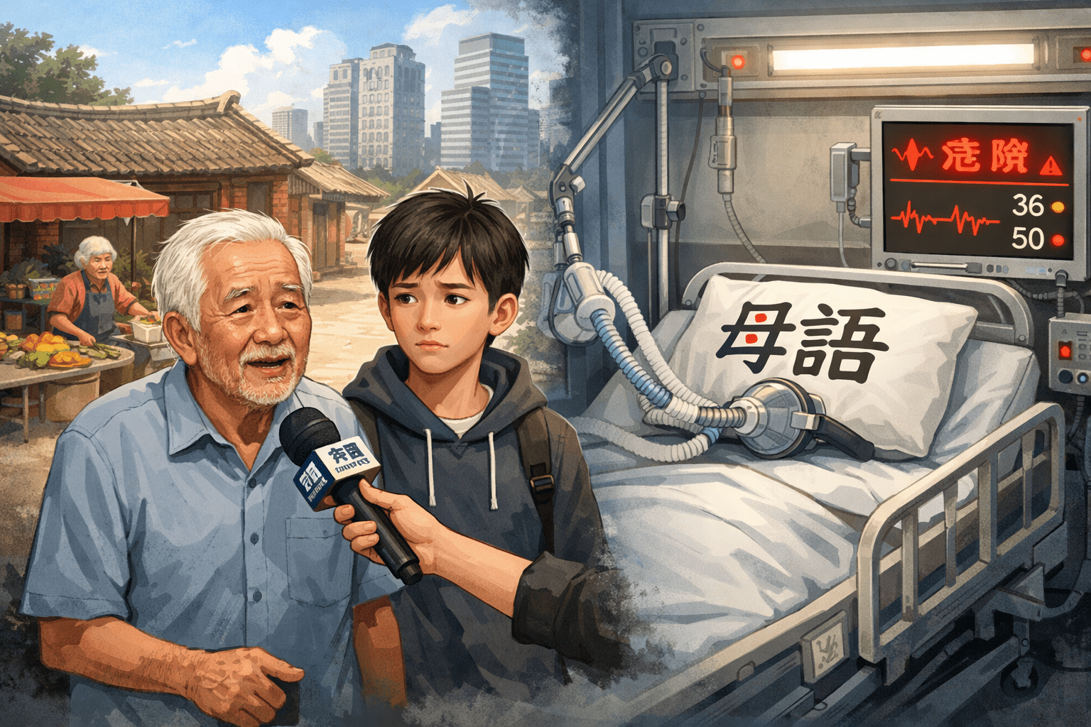 【社論】當客庄快成為回憶，母語卻已住進加護病房——從街訪新聞看客語的世代斷裂