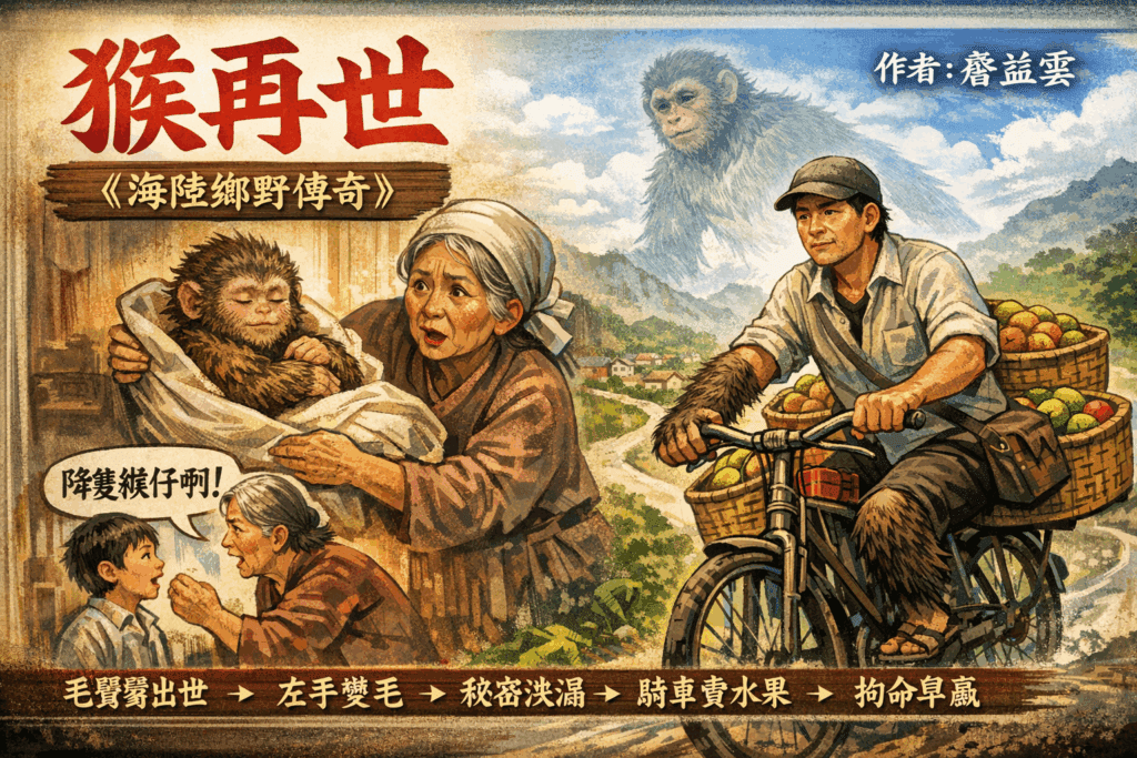 【客語文章】篇名：猴再世《海陸鄉野傳奇》（9） 作者：詹益雲（海陸腔）