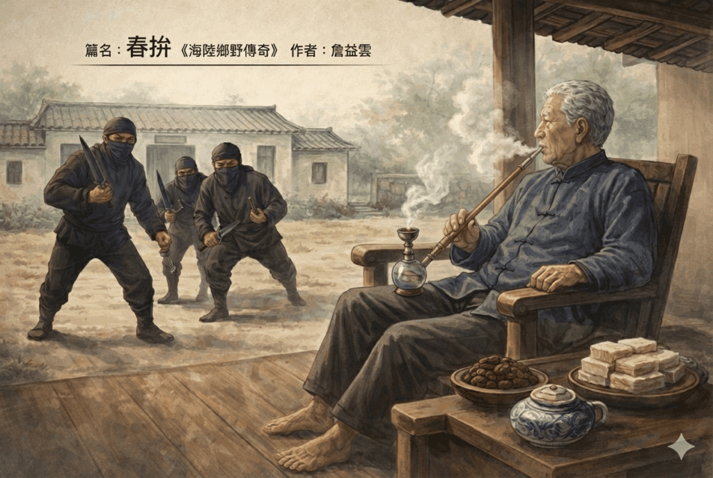 【客語文章】篇名：舂拚《海陸鄉野傳奇》（8） 作者：詹益雲