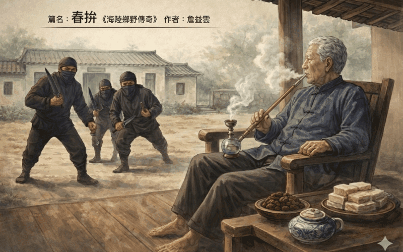 【客語文章】篇名：舂拚《海陸鄉野傳奇》（8） 作者：詹益雲