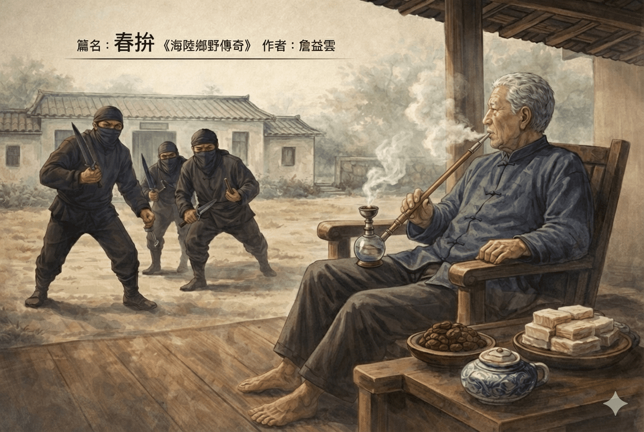 【客語文章】篇名：舂拚《海陸鄉野傳奇》（8） 作者：詹益雲