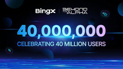 邁向 4,000 萬用戶里程碑，BingX 推出「Beyond the Alpha」品牌活動