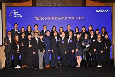 Yahoo香港最佳品牌大獎2025 表揚超過二十個深受香港人喜愛的品牌