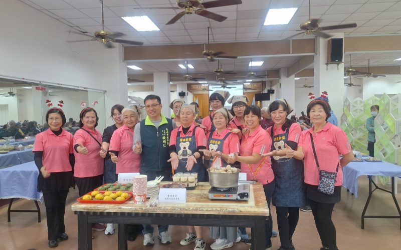 台南安平金城里辦理『台灣古早味PK異國美食』