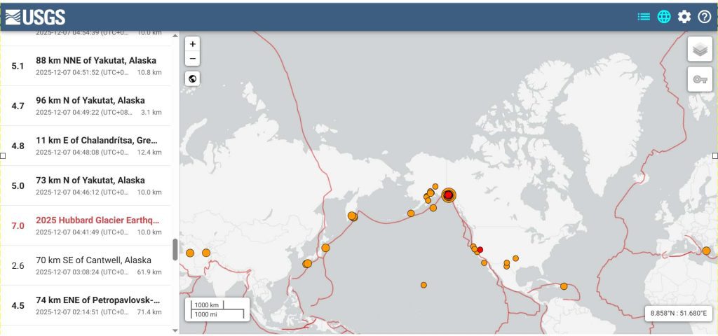 影音/美加交界規模7強震　逾30次餘震未釀傷亡
