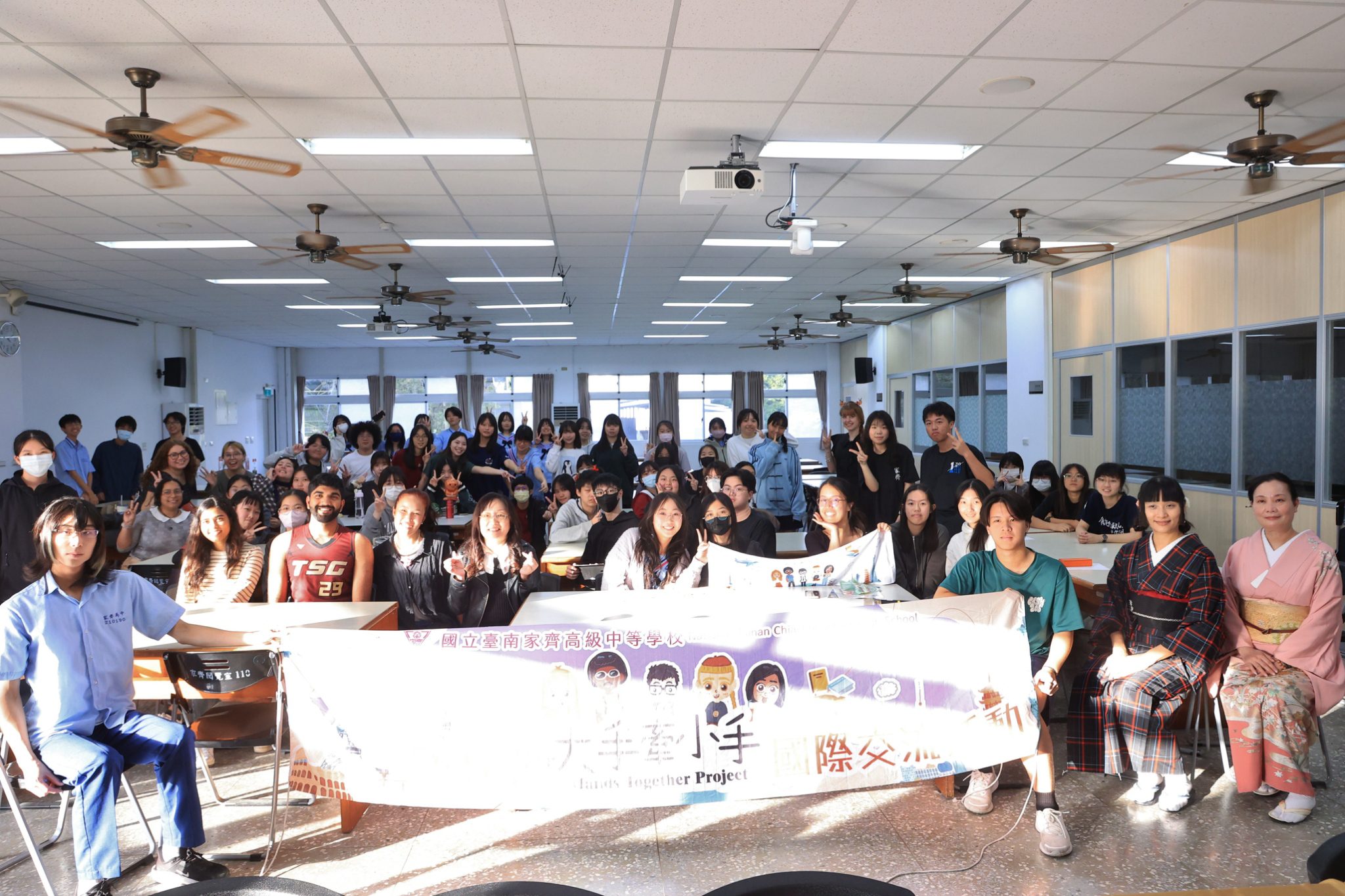 最暖聖誕在家齊高中　茶道儀式串起跨國交流情誼