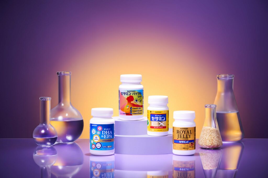 SUNTORY三得利新品「元沛SAB芝麻明E」