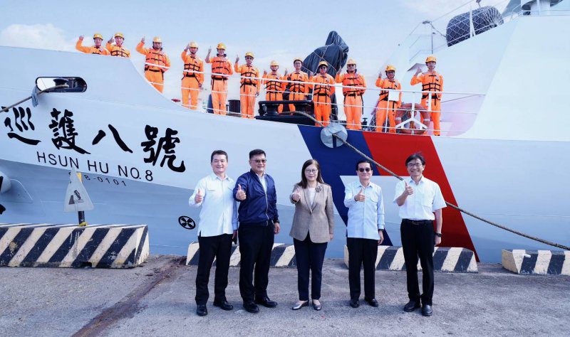 港灣新聞網／巡護八號返航！管碧玲：海巡是漁民最堅強的靠山