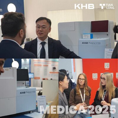 科華生物攜Polaris V150全自動化學發光免疫分析儀參展MEDICA 2025