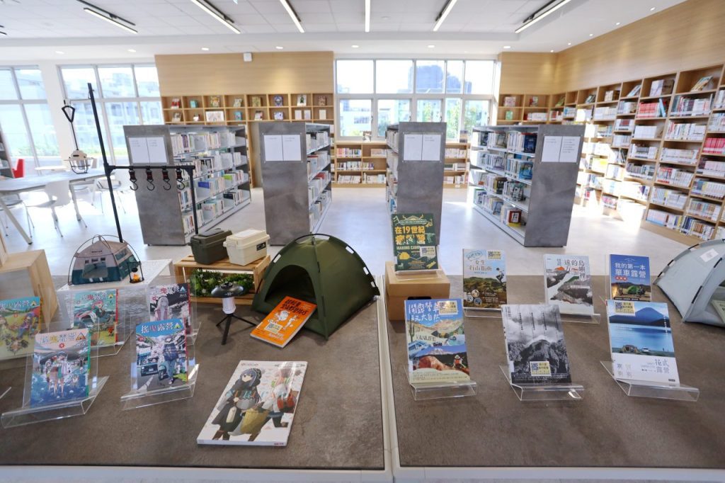 在城市裡閱讀紮營　中市溪東圖書館以低碳建築打造生活書房