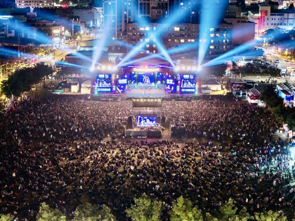 2026台南好young跨年晚會人數創新高　30萬人共迎馬年